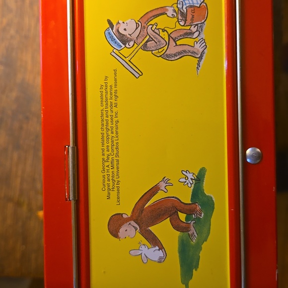 Curious George Tin  Box large - Picture 2 of 7